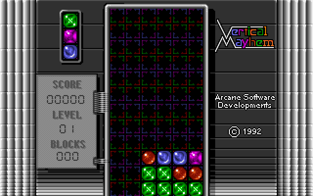 Vertical Mayhem [Falcon030] atari screenshot